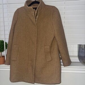 J.crew city camel coat